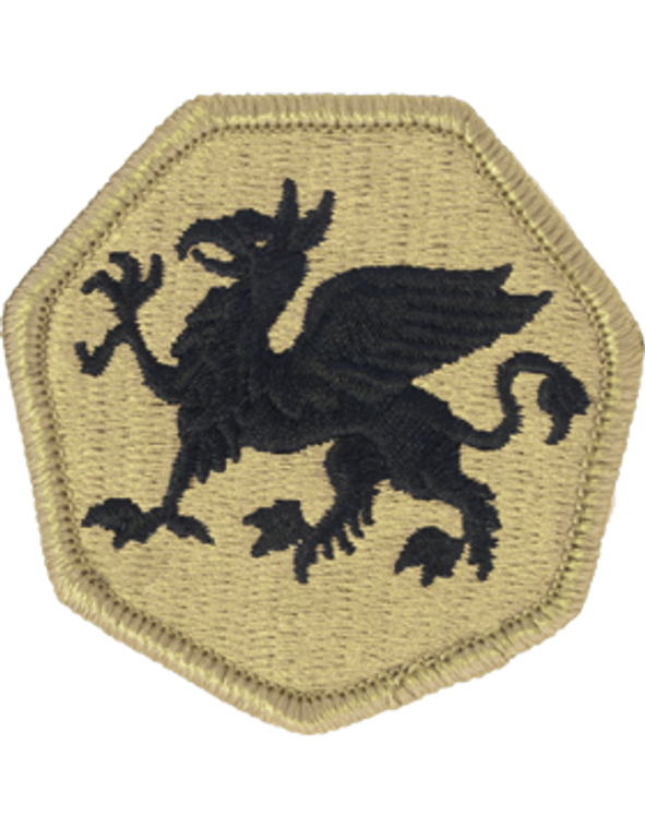 108th Airborne Division MultiCam (OCP) Velcro Patch