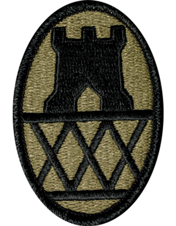 130th Maneuver Enhancement Brigade MultiCam (OCP) Velcro Patch