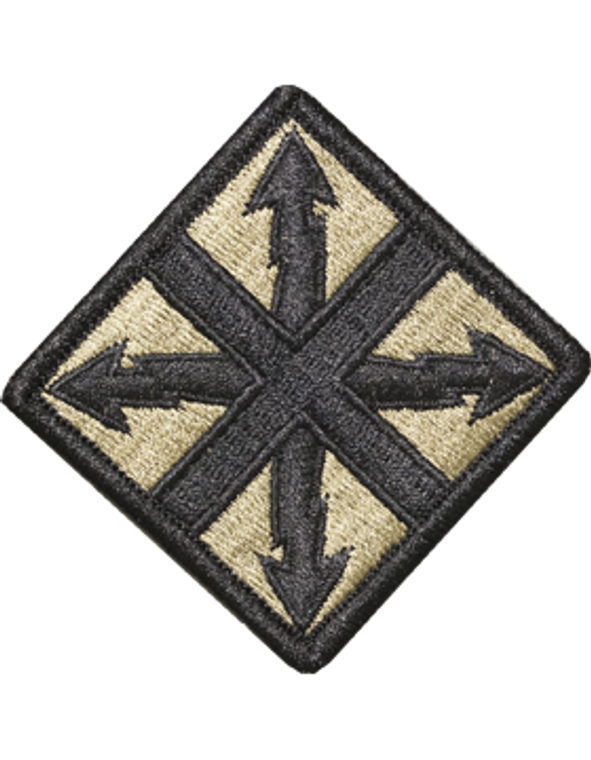 142nd Signal Brigade AL ARNG MultiCam (OCP) Velcro Patch