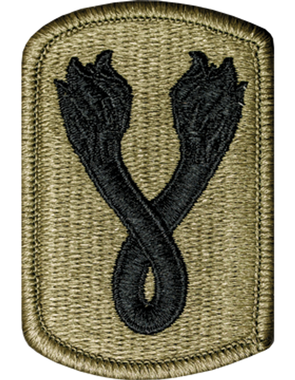196th Infantry Brigade MultiCam (OCP) Velcro Patch