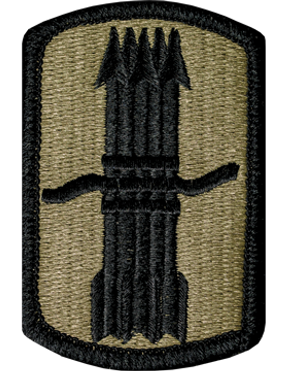 197th Fires Brigade MultiCam (OCP) Velcro Patch