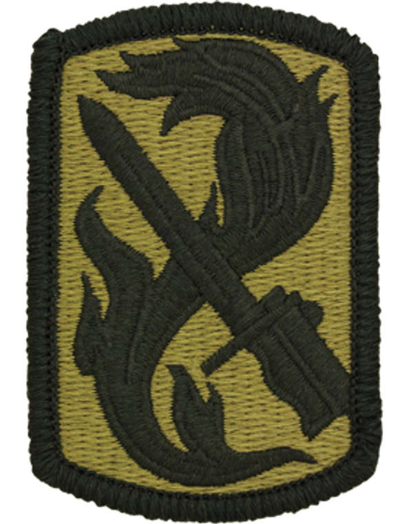 198th Infantry Brigade MultiCam (OCP) Velcro Patch