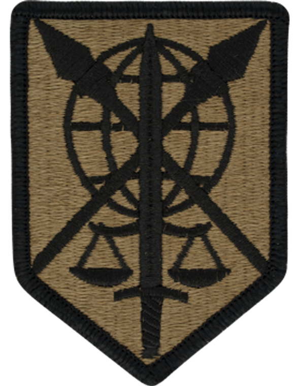 200th Military Police Command MultiCam (OCP) Velcro Patch