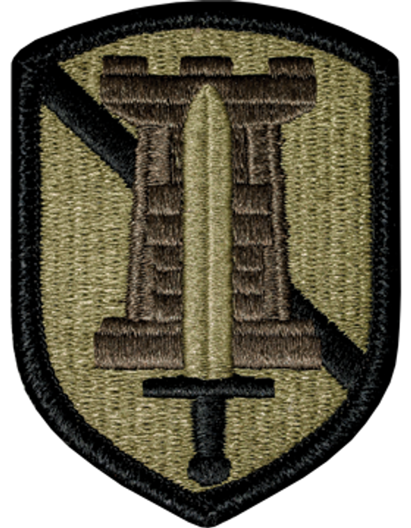 204th Maneuver Enhancement Brigade MultiCam (OCP) Velcro Patch