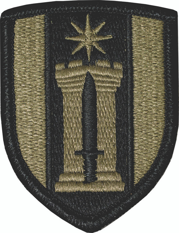 372nd Engineer Brigade MultiCam (OCP) Velcro Patch