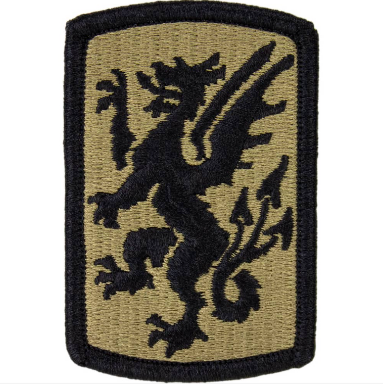 415th Chemical Brigade MultiCam OCP Velcro Army shoulder sleeve insignia patch