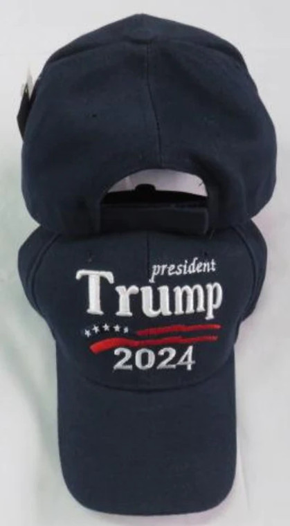 President Trump 2024 Navy Cap