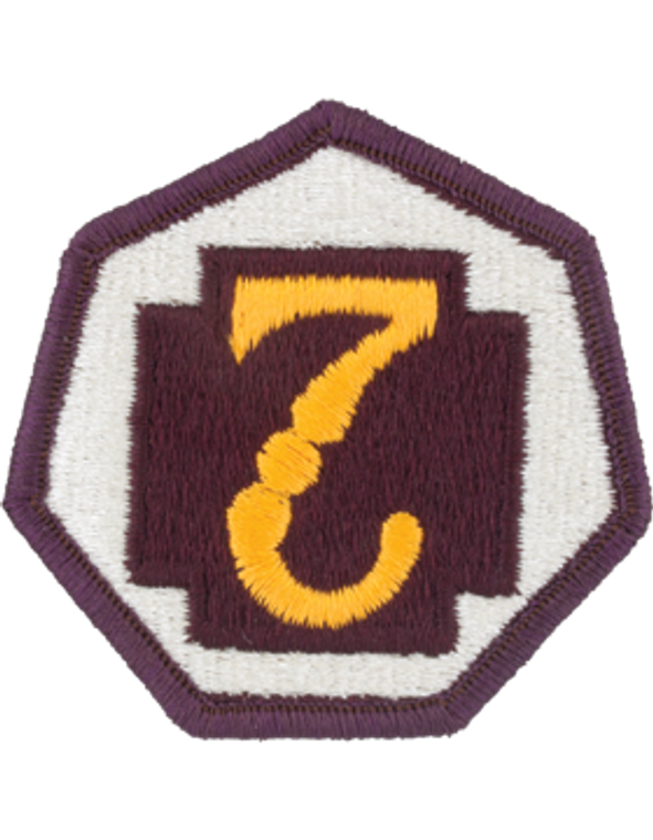 7th Medical Command Class A Full Color Patch