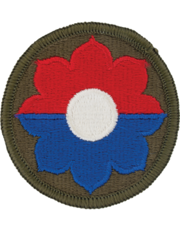 9th Infantry Division Class A Full Color Patch