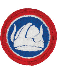 Full color Class A 47th Infantry Division shoulder sleeve insignia patch featuring historic U.S. Army division emblem
