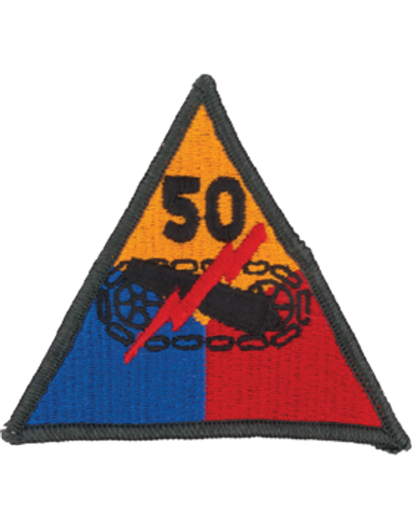 50th Armored Division Class A Full Color Patch