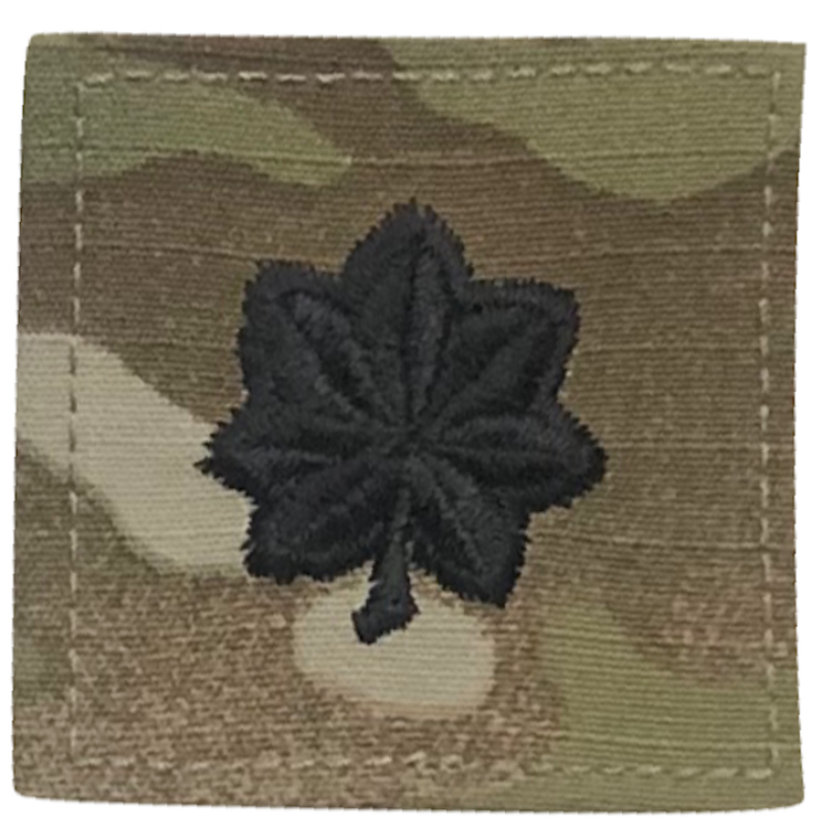 Lieutenant Colonel Rank (O5) Scorpion OCP/Multicam - Velcro w/Hook Back