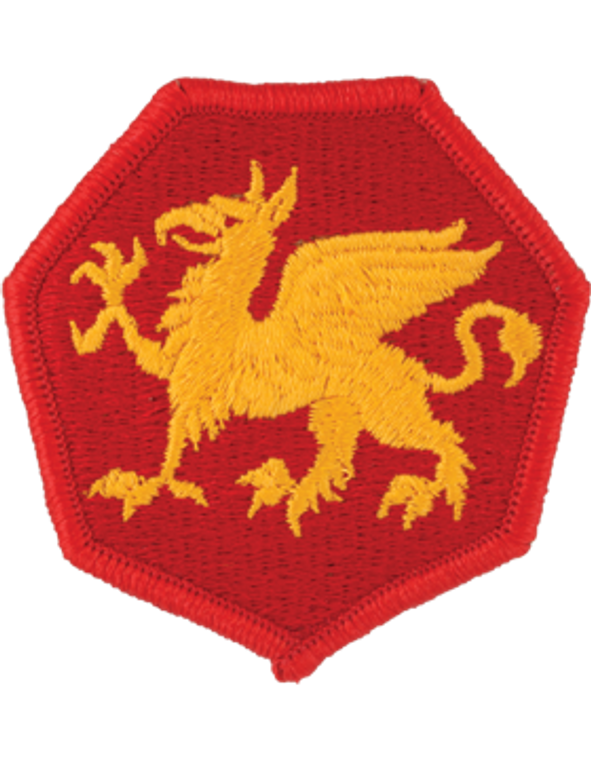 108th Airborne Division Class A Full Color Patch