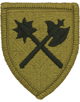 194th Armored Brigade MultiCam OCP Velcro Patch Army shoulder sleeve insignia with hook backing