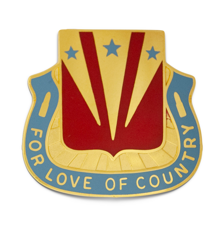 Special Troops Battalion, 33rd Infantry Brigade Combat Team Unit Crest (For Love of Country)