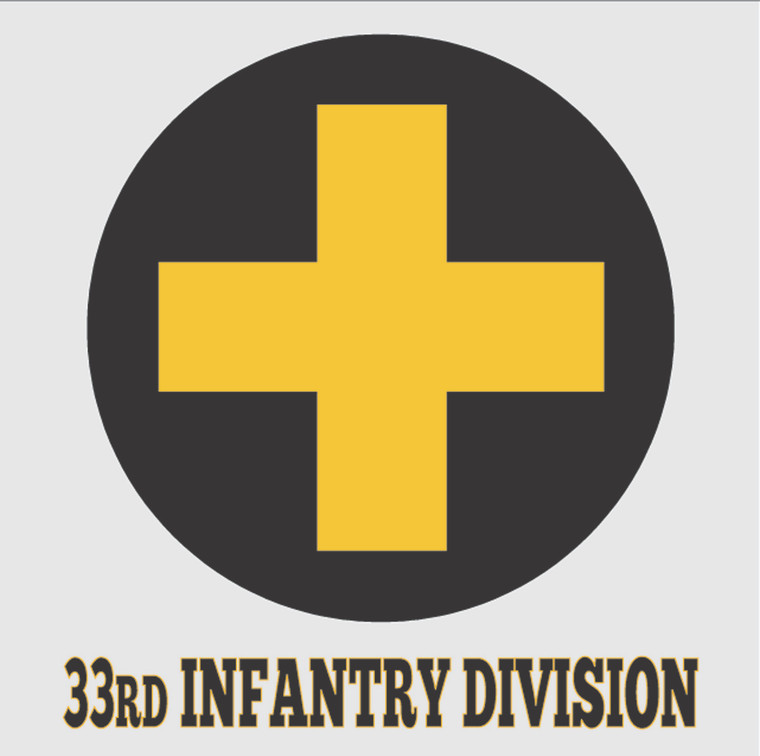 33rd Infantry Division Decal