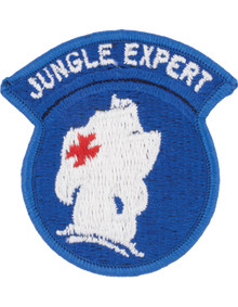 Jungle Expert Class A Full Color Shoulder Sleeve Insignia Patch