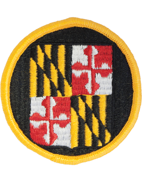 Maryland National Guard Class A Full Color Shoulder Sleeve Insignia Patch