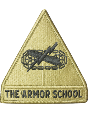Armor School Scorpion OCP Velcro patch for Army combat uniforms
