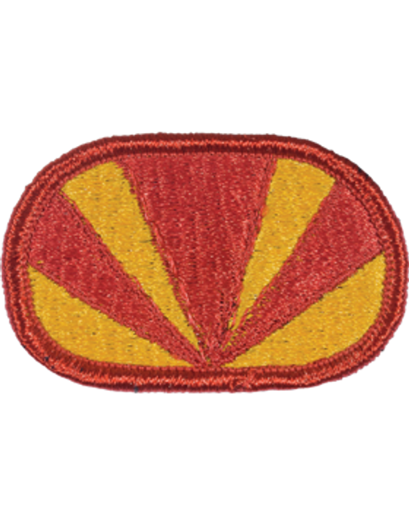 4th Air Defense Artillery, 3rd Battalion Oval Patch