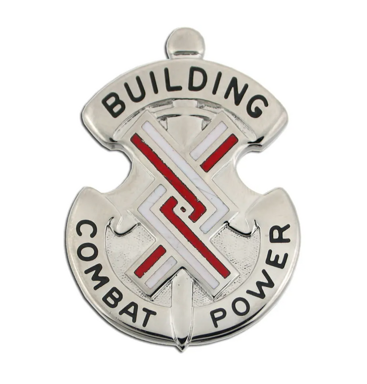 20th Engineer Brigade Unit Crest (Building Combat Power)