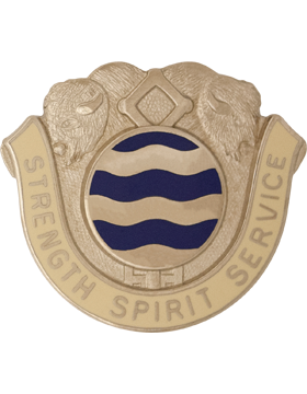 136th Support Battalion Unit Crest Strength Spirit Service Distinctive Unit Insignia for Army AGSU and ASU uniforms
