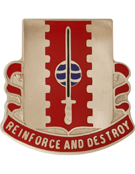 386th Engineer Battalion Unit Crest U.S. Army engineer distinctive insignia pin collectible badge