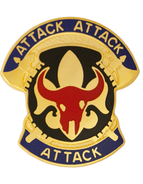 34th Infantry Division Distinctive Unit Insignia Army unit crest made in the USA.