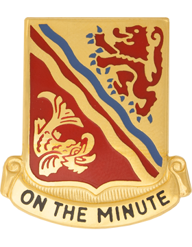 37th Field Artillery Regiment Unit Crest On The Minute