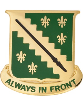 38th Cavalry Regiment Unit Crest Rifles Ready