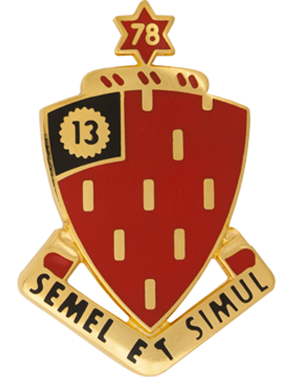 78th Field Artillery Unit Crest