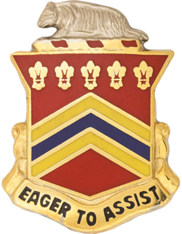 120th Field Artillery Unit Crest