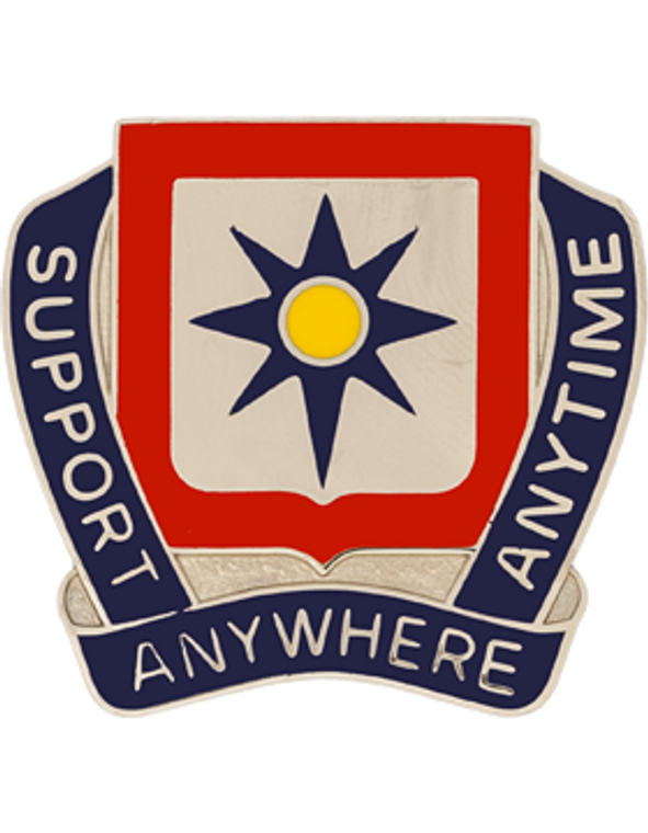138th Finance Battalion Unit Crest