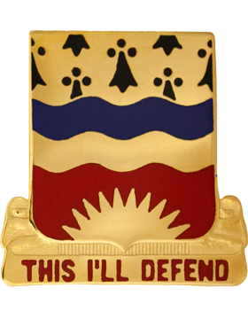 142nd Engineer Battalion Army Distinctive Unit Insignia metal unit crest for military uniform wear