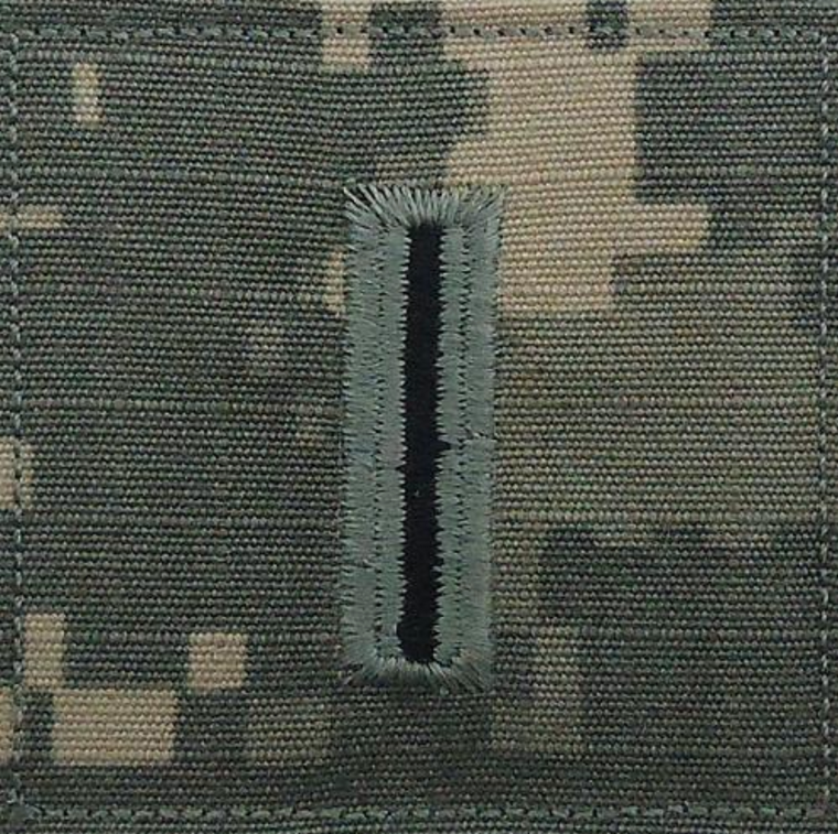 ARMY EMBROIDERED ACU RANK INSIGNIA: WARRANT OFFICER 5