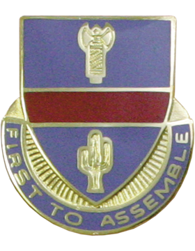 162nd Infantry Oregon National Guard Unit Crest DUI with First to Assemble Motto