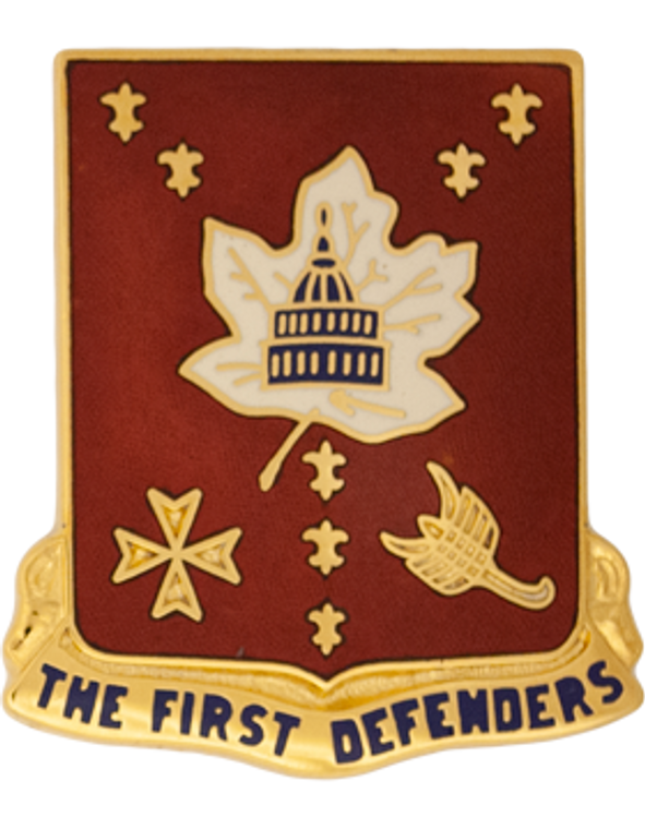 213th Air Defense Artillery Unit Crest