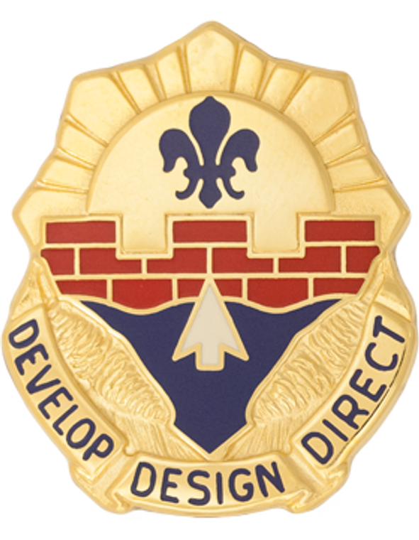 240th Engineer Group Unit Crest