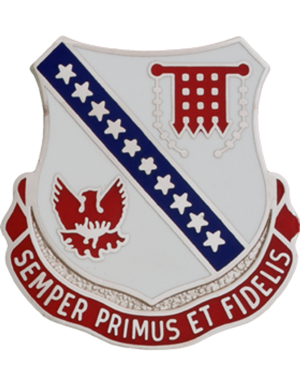 240th Regiment Maine National Guard Unit Crest