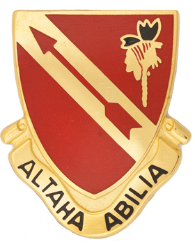 291st Regiment Army Distinctive Unit Insignia Advance Individual Training Unit Crest Altaha Abilia