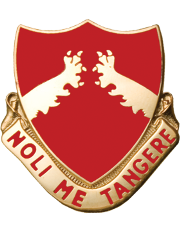 321st Field Artillery Unit Crest