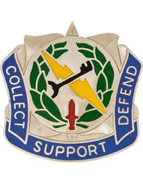 373rd Military Intelligence Battalion Unit Crest Collect Support Defend
