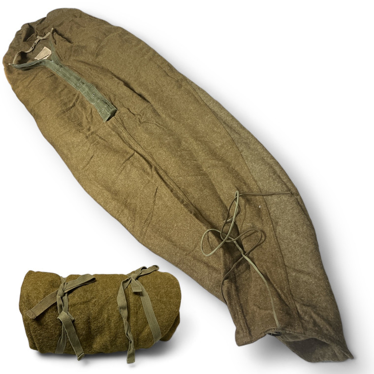 US Issue WWII 100% Wool Sleeping Bag Liner