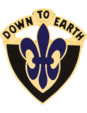 389th Engineer Battalion Unit Crest genuine U.S. Army distinctive unit insignia badge