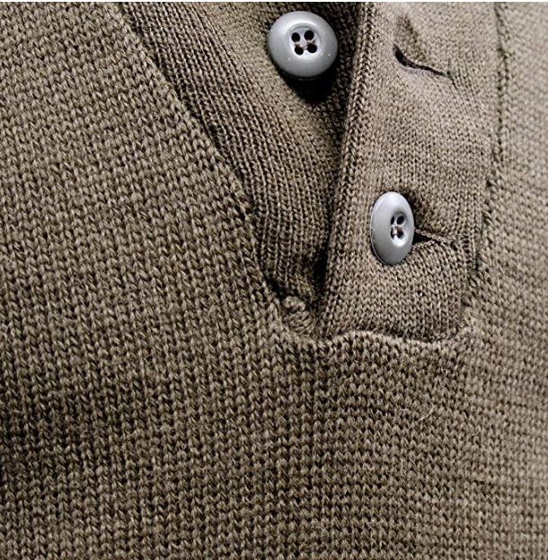 Vintage 5-Button Sweater - U.S. ISSUED 
