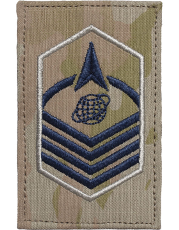 Space Force Master Sergeant OCP Velcro Rank