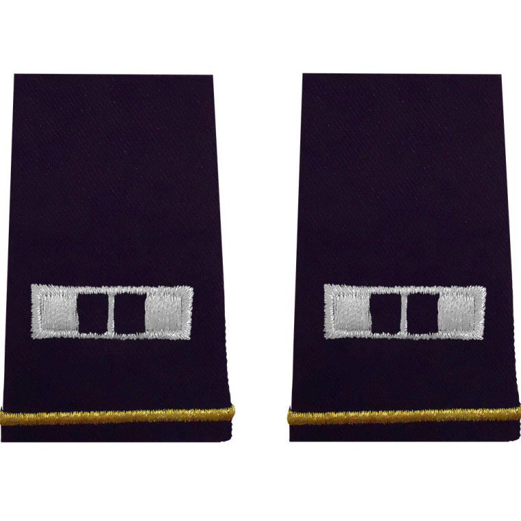 U.S. Army Warrant Officer 2 Dress Blue Soft Shoulder Board - For Female Uniforms