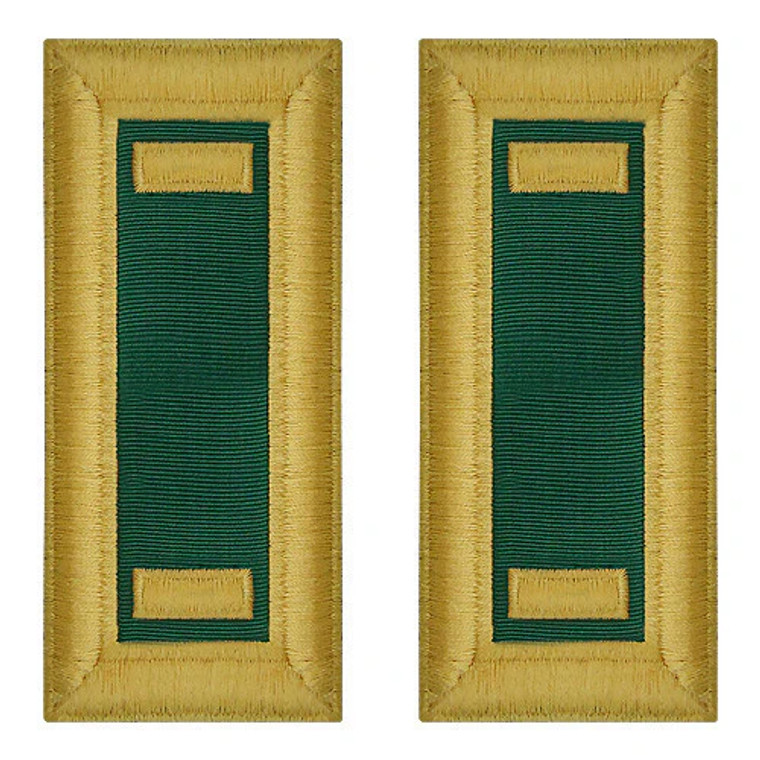 U.S. Army Special Forces Second Lieutenant Shoulder Boards - For Male Uniforms