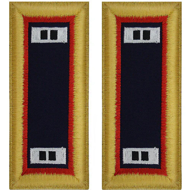 U.S. Army Adjutant General Warrant Officer 2 Shoulder Boards - For Male Uniforms