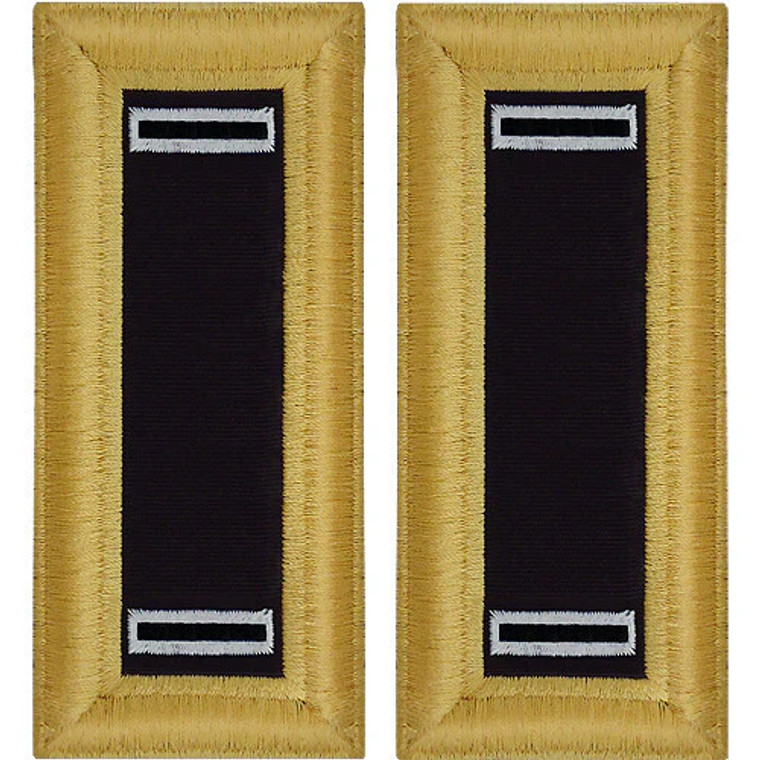 U.S. Army Chaplain Warrant Officer 5 Shoulder Boards - For Female Uniforms